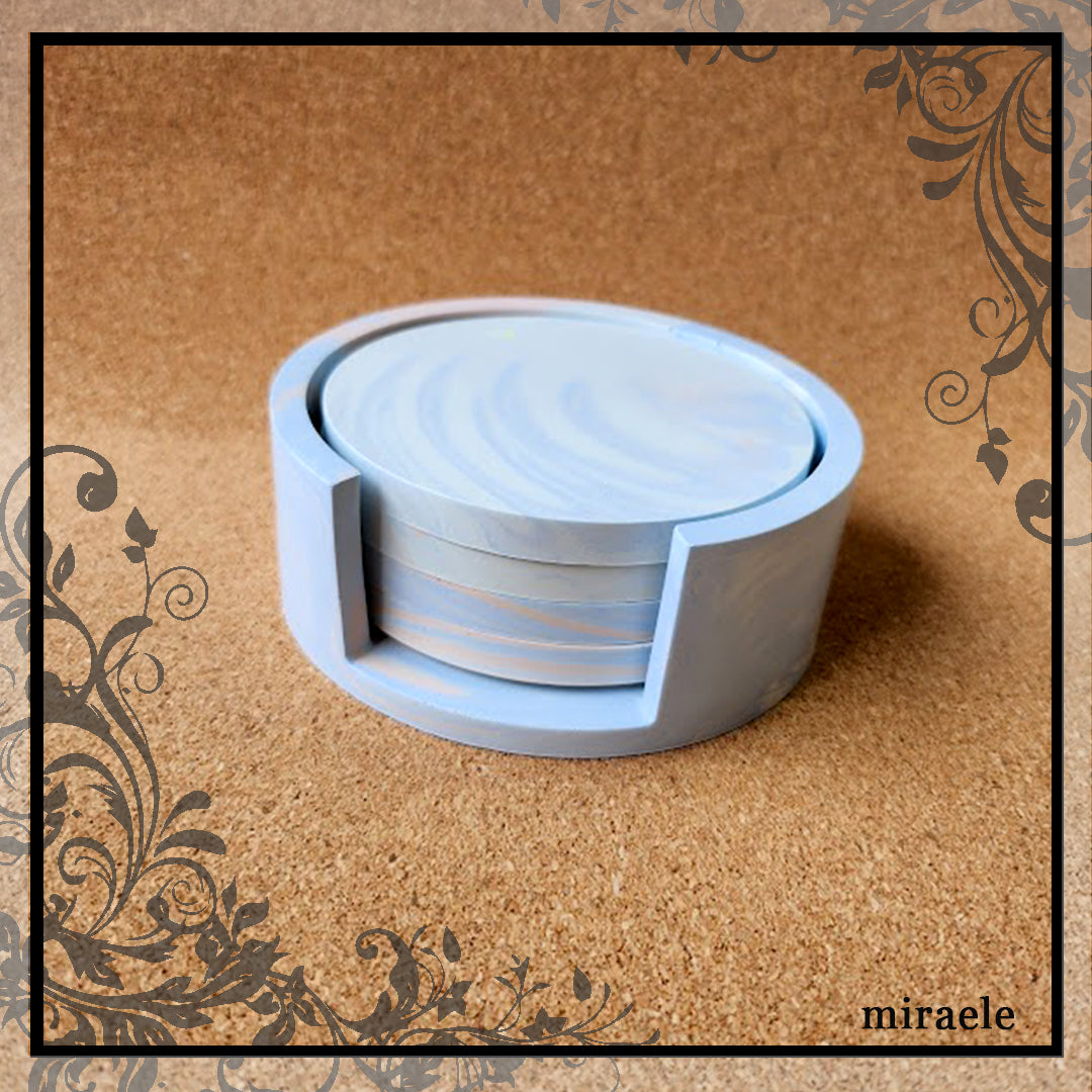 pastel coaster