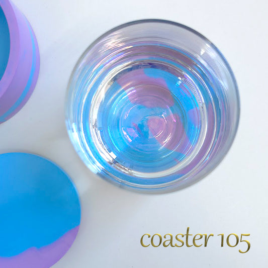 【coaster105】4枚セット 直径8.5cm コースター 収納ケース付き マーブル コルク 日用品雑貨 おしゃれ雑貨 おしゃれコースター プレゼント ギフト クリスマスプレゼント 贈り物 結婚祝い 出産祝い SDGs オリジナル 焼かない製法 場所を取らない 収納上手