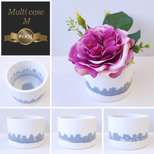 【multi case M 】マルチケースM  小物入れ クリスマスプレゼント 贈り物 結婚祝い 出産祝い 水やり不要 観葉植物 造花 デスク周り収納 オリジナル 世界に1つ SDGs 環境にやさしい